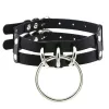 Torques Decopunk Punk Choker Collar Goth Necklace Big Transparent Straps Chocker Women Trendy Rock Sexy Harajuku Emo Gothic Jewelry