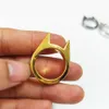 Creative Cat Ear Ring Single Finger Buckle Outdoor Self Defense Tiger Designer Wolf Tool Bracelet Jewelry Necklace Pendant DQMN