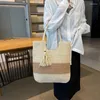 Borse da sera in tessuto di cotone con cerniera a spalla da donna in vendita 2024 borsa patchwork di alta qualità nappa Bolsas De Ombro