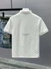Designer fashion top hoogwaardige zakelijke kleding geborduurde kraagdetails poloshirt met korte mouwen heren Tee luxe t-shirt M-4XL