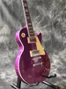 Electric guitar G 19 59 R9 stand ard purple color Mahogany Body Rosewood fingerboard Support Customization Freeshipping