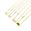 Hangertjes kettingen voor vrouwen Elegant 4/Klavertje Vier medaillon HALSKETTING Hoge kwaliteit Choker kettingen Designer Sieraden 18K Verguld goud meisjes Cadeau Mode