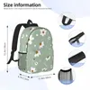 Mochila pequena margarida flor menina turquesa padrão mochilas adolescente bookbag dos desenhos animados estudantes sacos de escola portátil mochila bolsa de ombro