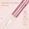 Epilator Mini USB Epilator Face Hair Removal Lipstick Shaver Electric Facial Wenkbrauw Trimmer voor vrouwen Pijnloze haarverwijderaar Gereedschap D240424