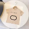 Brand kids T shirts Letter logo printing boys top Size 90-150 CM designer baby clothes girl Short Sleeve summer cotton child tees 24Feb20