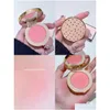 Blush Brand Silky B Powder 4 Colori Rosa Terna albicocca radiante radiante Coralmakeup Bright Coralmakeup Palette 5.5G Fard A JOUES Poudre Soyeuse Drop Dhpym