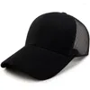 LIGENTLEMAN Lot Mesh Baseball Für Männer Frauen M2 Fashion Solid Snapback Cap Unisex Ball Caps