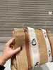 Khaki Designer Bags Luxurysハンドバッグ女性PMトートショッピングバッグキャンバスファッションリネン