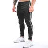 Pantalons pour hommes Hommes Coton Gym Track Pantalons de survêtement Joggers Casual Formation Stripe Entraînement Zipper Poche Fitness Mâle Courir Sport Pantalon