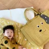 Marsupio Borsa per pannolini per bambini Pacchetto di stoccaggio per trapunta per asilo Cane di grande capacità Cartone animato Lage Collezione di giocattoli per bambini Valise Borsa per mamma