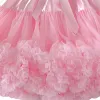 Kits Women Girls Girls Lolita Cosplay Petticoats 2023 Aline gonfy tutu gonna a strati di tulle balletto da ballo pettiskirts big bowknot