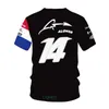 Heren T-shirts Nieuwe F1 Team Jurk 3D Bedrukt Sneldrogend Hoge Kwaliteit T-shirt VRFS Y5JK