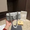 حقيبة فاخرة 10A Crossbody حقائب مصمم حقائب Tabby كتف سلسلة Women Bolso de Diseno حقيبة اليد الأزياء سيدة Hobo Preshenger Messenger