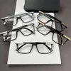 2024 Luxury des concise montatura per occhiali rettangolare per uomo tavola leggera gamba in metallo fullrim 322a1 56-16-145 per occhiali da vista custodia fullset
