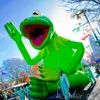 wholesale Nouveau modèle animal gonflable de grenouille verte de conception 6mH (20ft) avec le ventilateur pour la décoration de publicité / fête / spectacle