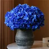 58cm Artificial Flowers Silk Hydrangea Bouque for Wedding Home Party Living Room Table Decoration Accessories