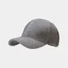 Bonés de bola cor sólida boné de beisebol de lã inverno quente pára-sol pico unisex chapéu de proteção solar atacado gorra de beisbol