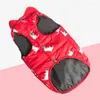 Dog Apparel Cat Clothing For Autumn And Winter Cute Down Jacket Cats Pet Warmth Cotton To Prevent Hair Loss