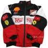 Men's T-Shirts F1 racing suit F1 personality cool wind full embroidery casual long sleeve cotton suit A157 race FCK0