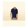 T-shirt da uomo S-6XL Uomo Designer S Piccolo Clogodile Ricamo Tessuto per abbigliamento Lettera T-shirt Colletto Maglietta casual Consegna di consegna Dhr5B