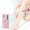 YZRR Epilator Portable Mini Electric Epilator Lipstick Shape Safe Womentless Women Shaver Body Facial Bikini Underarm Hair Removal Shaving Tool D240424