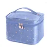 Cosmetic Bags Ins Fashion Makeup Women Toiletry Bag Travel Accessories Shell Toilet Large Plush Portable Wash Make-up Handbags