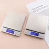 Digital Kitchen Scale 500g/0.01g 1kg 2kg 3kg/0.1g Precise Jewelry Food Scales LCD Display Weight Grams Balance Measuring With 2 Trays For Cooking Baking
