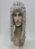 HIVISION DOMSTOMMEN PERIG LAGSBARRISTER WRIG Long Curly Grey Silver Men039S WIG1145274