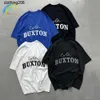 T-shirts pour hommes 23ss est streetwear oversied slogan patch brodé cole buxton t-shirt bleu royal cb t-shirt pour hommes femmes à l'intérieur des étiquettes 230808