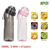 New 1/2Pcs Flavoured Sports Mug Air Flavoured Water Bottle Scent Up Mug New Sports Fashion Straw Mug for Outdoor Sports and Fitness