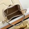 NEW Mirror quality bags Designer tote bag Luxury Handbag Women NEONOE Bucket Bag fashion Crossbody Bag Ladies Leather Drawstring Shoulder Bag Wallets 2 sizes