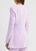 Light Purple Women Wedding Tuxedos Crystal Beading Custom Made Slim Fit Mother Of Bride Blazer Jacket Guest Wear 2 Pieces