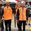 Heren T-shirts Nieuwe F1 Racing Pak McLaren Teams Dezelfde Herfst en Winter Lange Mouw Rushsuit Norris Jas Jas Mannelijke 1ss0