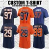 Benutzerdefinierte Connor McDavid Wayne Gretzky Leon Draisaitl Stuart Skinner Mark Messier Zach Hyman USA Hockey Club Fans Marken-T-Shirt-T-Shirts