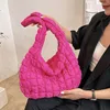 Damen-Einkaufstaschen unter den Armen, 2 Größen, halbmondförmige Handtasche, weiche, wolkige Designer-Einkaufstasche, faltige Hobo-Umhängetasche, große Luxus-Handtaschen, Handtasche mit Reißverschluss