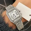 Womans Watch Watch Diamond مستوردة من حركة الكوارتز الساعات 27 مم 37 ملم مقاومة للماء تصميم فريد من نوع