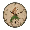 Wall Clocks Home Hanging Clock With For Indoor & Outdoor Use Wonderful Housewarming Gift Friends Animlas Lover