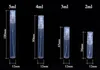 100PCSLOT 2ML 3ML 4ML 5ML小さな丸いプラスチック容器香水ボトルアトマイザー空の化粧品容器サンプル240220