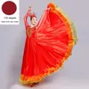 Scenkläder Flamenco Dress for Women Performance Costume Spanish Bullfight Dance Kjol Gypsy Dresses Ballroom Style Clothes