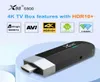 X98 S500 Smart TV Stick Android TV Box 11 2G16G 4G32G 3D Video 4K 24G 5G WiFi Bluetooth Quad Core Set TopBox -mottagare1777755