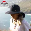 Kapaklar doğahike moda yaz şal katlanır balıkçı şapka yürüyüş plajı ultralight güneş kremi nefes alabilir boyun kapağı doğa yürüyüşü