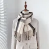 スカーフ180 70cm女性温かいクラシックラティススカーフファッションカジュアルカシミアカップル格子縞の男性ビジネスユニセックスマフラーヒジャーブ