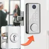 Smart Lock Fingerprint Anti-theft Home Security Door Tuya APP Bluetooth-compatible With Key Easy Installation