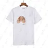 Мужская дизайнерская футболка, мужская летняя футболка, модная классическая брендовая футболка с графическим принтом для совместного обучения, 100% хлопок, с коротким рукавом, футболка с круглым вырезом и пальмами-ангелами