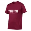 Hochwertige Herren-T-Shirts, Trapstar-Shirt, Designer-T-Shirts, bedruckter Buchstabe, luxuriös, schwarz und weiß, grau, Regenbogenfarbe, Sommer, Sport, Mode, Top, kurze Ärmel