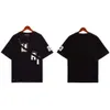 Дизайнерская футболка MIRI Toping Caffenge Мужские футболки Alphabet Digital Print