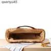 Totes Wooden ring Portable Women straw Bag Korean Foreign of Corn Skin RETRO Art Beac Bag Travel Pictures Props Straw Bag Moon BagH24220