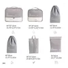 Вечерние сумки D0UD 6 шт., кубики для упаковки дорожной одежды, удобные для разных типов