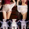 Women's Panties Men See-through Oil Lace Silky Sissy Peni Sleeve Gay Man Underwear Men's Boxers Underpants Ultra-Thin Glossy Ice Silk