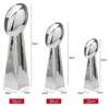 Super Bowl Resin 트로피 미식 축구 리그 컵 Vince L Ombardi Trophy 903903924cm 1303903934cm 전체 크기 226030914